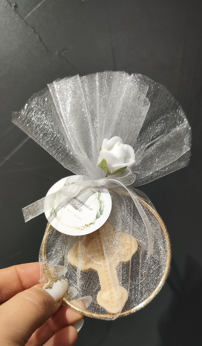 Fondant croix personnalisé