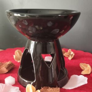 Brûleur coupelle noire